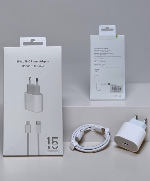 Φορτιστής Θύρας USB-C και Καλώδιο USB-C 35W