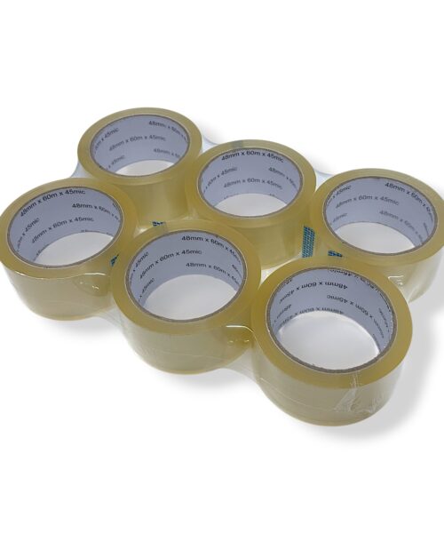 ΑΘΟΡΥΒΗ Ταινία Συσκευασίας 60m * 48mm Διάφανη